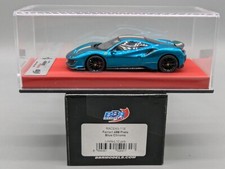 Modellautos 1:43 BBR Concept43 Ferrari 488 Pista Blue Chrome Limitiert 06/10 OVP