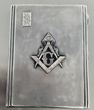 Antikes Zigarettenetui 925 Sterling Silber, Punziert 1934 / 1936 Innen Vergoldet