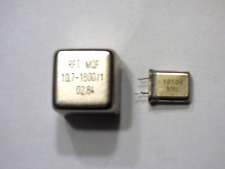 Quarzfilter MQF 10,7-1800/1, Bandbreite 3dB= 18khz, RFT +Quartz 10,704mc