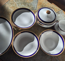Speiseservice Eschenbach echt Kobalt 5-6 Pers.