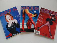 Konvolut Marquis Magazin No. 20, 21 u. 22 Magazine aus 2000/1 1Peter W. Czernich