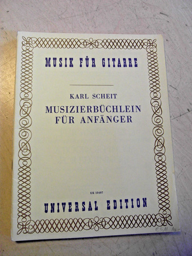 Alte noten gitarre - noten,