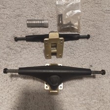 Longboard Trucks Black Gold