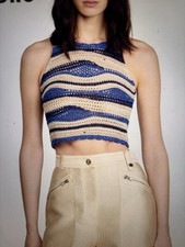 Sandro XS 0 Kurzes Stricktop Oberteil neu mit Etikett