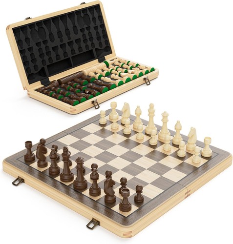Klapp schach und dame set - klapp-schach-, 38