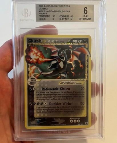 Glurak goldstar bgs mint - goldstar, 6