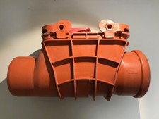Rückstaudoppelverschluss CONEL Drain DN100 mit 2 Kunststoffklappen