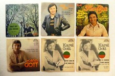 KAREL GOTT lot of 6x45rpm 7"
