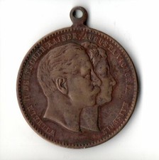 Medaille Anhänger Wilhelm II