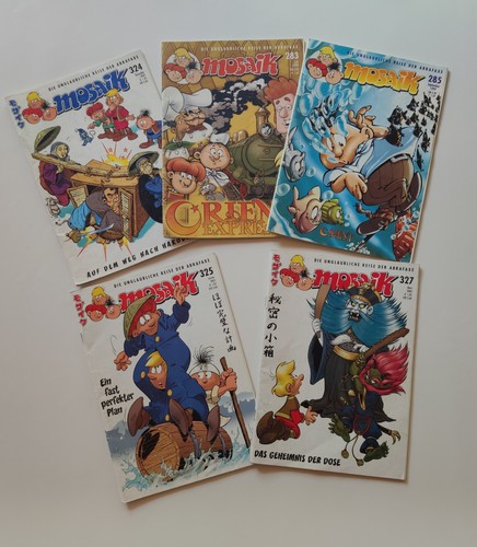 Mosaik comic abrafaxe 1999 - mosaik,