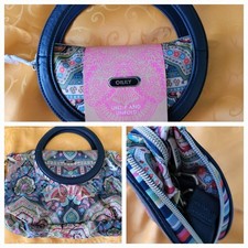 NEU ❗️Oilily Shopper Tasche Handtasche Schultertasche Crossbody Blau Bunt 