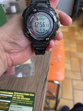 Casio Pathfinder paw-1500GB-3CR  Armbanduhr selten Kompass Thermometer Barometer