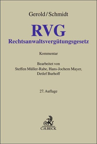 Rechtsanwaltsvergütungsgesetz