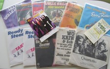 Wolle Kriwanek Paul Vincent Quartetto Promo Muster Ready Steady Go Autogramm