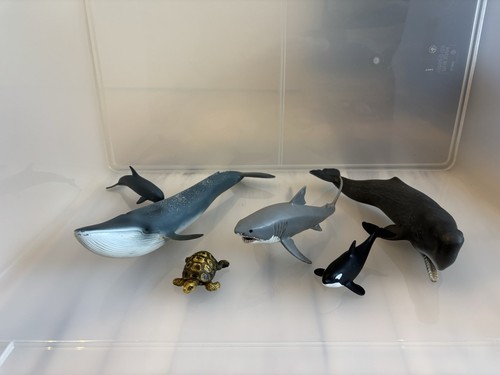 Schleich wale hai - wale, delfin