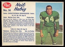 Neil Habig 1962 Post Cereal