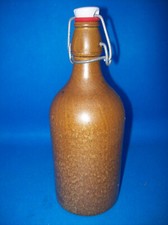 KERAMIKFLASCHE Steingut mit