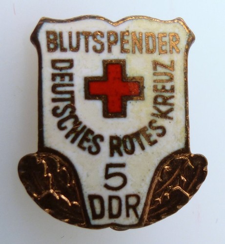 Abzeichen blutspender drk 5 - abzeichen:,
