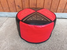 60er Vintage Hocker Sitzkissen