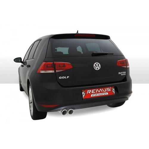 Remus sportauspuff golf 7 - vw,