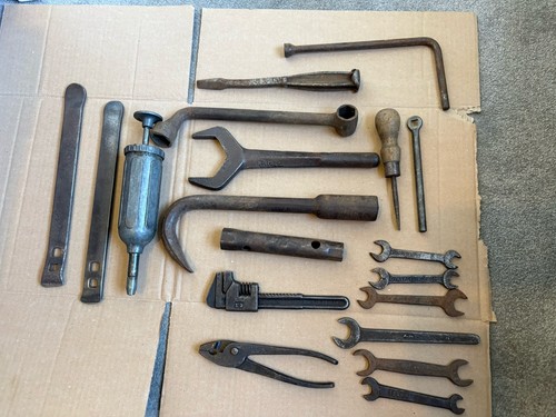 Oldtimer traktor werkzeugsatz - oldtimer,