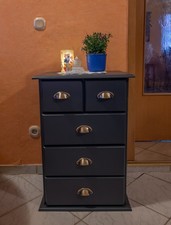 Kommode Echtholz Anthrazit 5