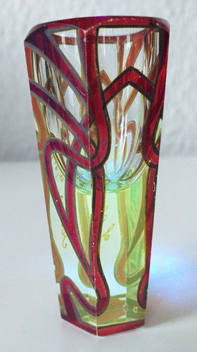 Jugendstil andenken uran glas - jugendstil,