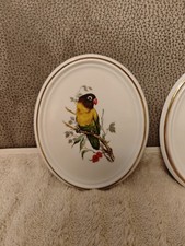 Vintage Bild Vogel Porzellan