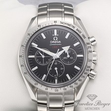 Omega Speedmaster Broad Arrow 1957 2012 Edelstahl 321.10.42.50.01.001 Stahl
