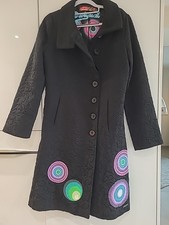 Wintermantel Mantel Schwarz