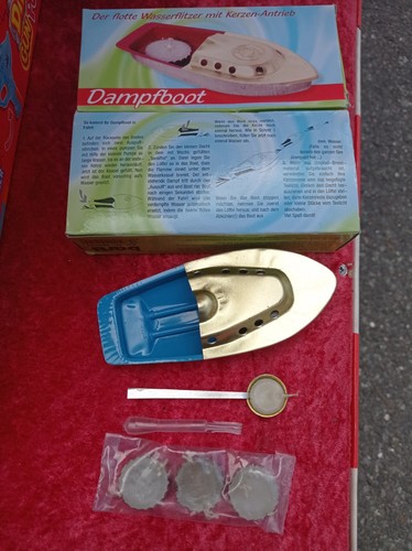 Kerzendampfboot