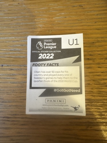 Panini premier league 2022 - premier,