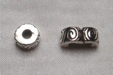 ^v^Clip-Bartperle*Wikinger*LARP*Zopfperle*Bartschmuck*Celtic*Spiral*Vikings^v^