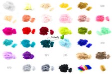 20 Marabufedern 10cm Flaumfedern Bastelfedern Dekofedern Schmuck Federn Basteln