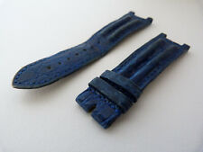 CARTIER Uhrenarmband Leder Alligator blau Pasha 18 mm 18/16 