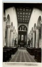 REGENSBURG ~1920/30 AK Innen-A. der Schotten-Kirche alte Postkarte