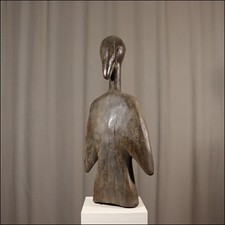 80598) Alte Vogel-Figur Senufo
