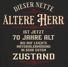 70.Geburtstag T-Shirt Netter