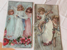 2x LaBlanche Schrumpfbanderole / Zauberfolie Engelmotiv   - Durchm 10 cm 