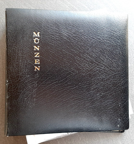 Münzalbum aus kunstleder für - aus,