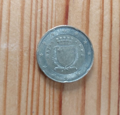 Cent münze malta 2008 mit - cent,