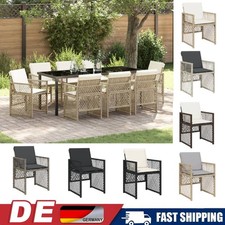 Garten Esszimmer Set Esstisch Set mit Kissen gartenmöbel 4-8sitzer Esszimmer Set