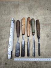 Französische Schnitzeisen Hohleisen Schnitzmesser Kerbschnitzeisen Acier Fondue