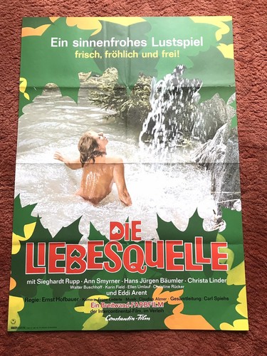 Die liebesquelle kinoplakat - die,