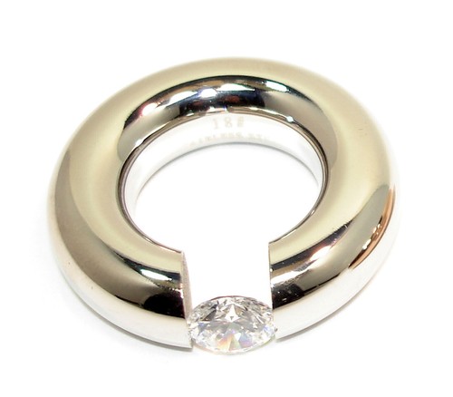 Edelstahl damen ring - edelstahl, spannring