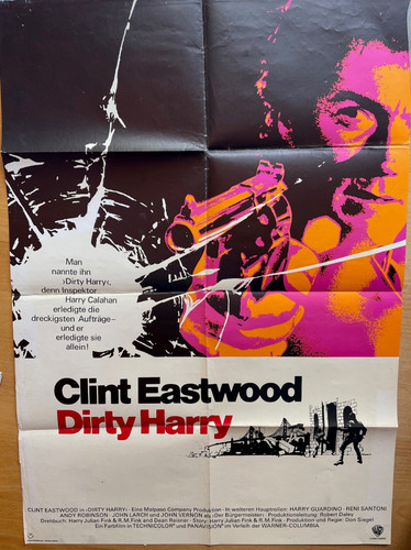 Dirty harry movieposter - dirty,