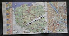 Nostalgie Faltkarte POLEN Poster Wandbild Vintage Kunstdruck Dekoration 27/54 cm