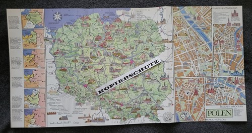 Nostalgie faltkarte polen - faltkarte,