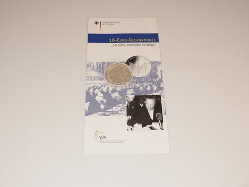 Euro gedenkmünze 2007 brd - 10,