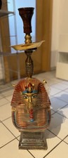 Handgefertigte ägyptische Shisha– Tutanchamun Design Neu Einzigartiges Kunstwerk